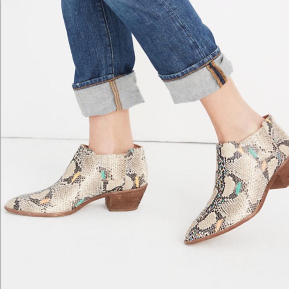 madewell snakeskin boots